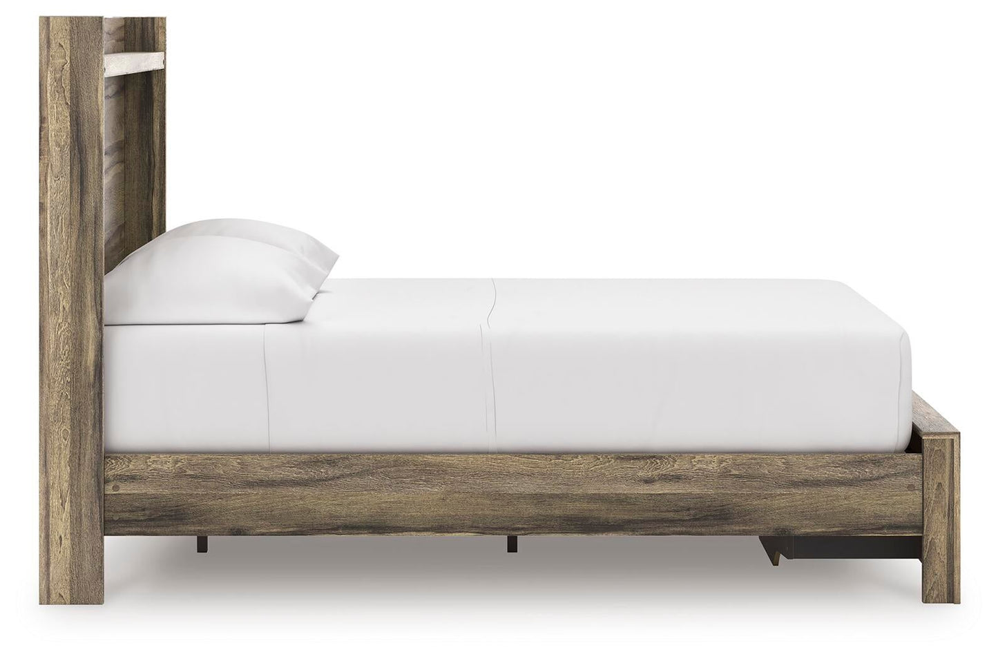 Cama de almacenamiento con paneles completos Elbrim