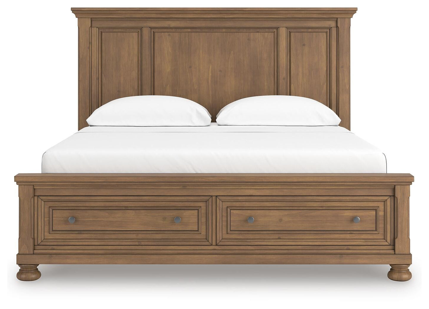 Cama Feddinger California King con almacenamiento y paneles
