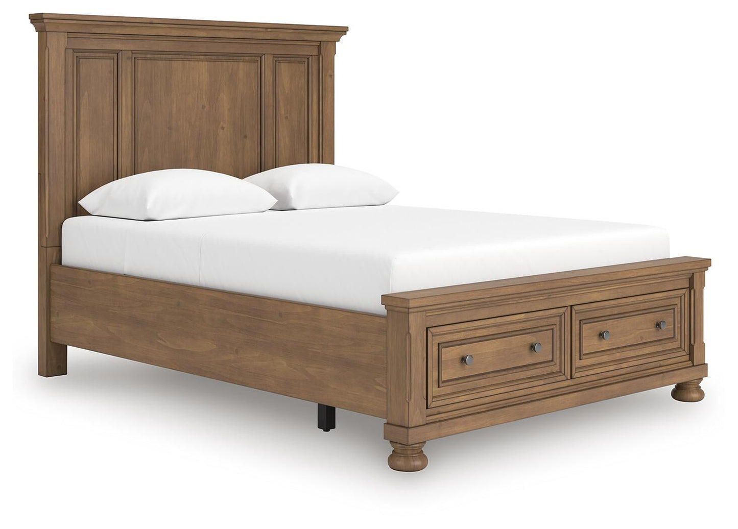 Cama Feddinger Queen con almacenamiento y paneles