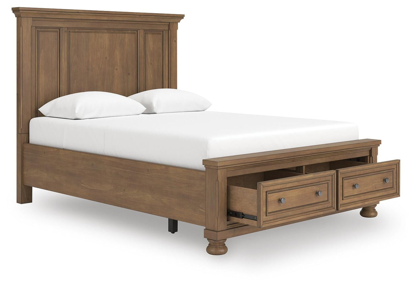Cama Feddinger Queen con almacenamiento y paneles