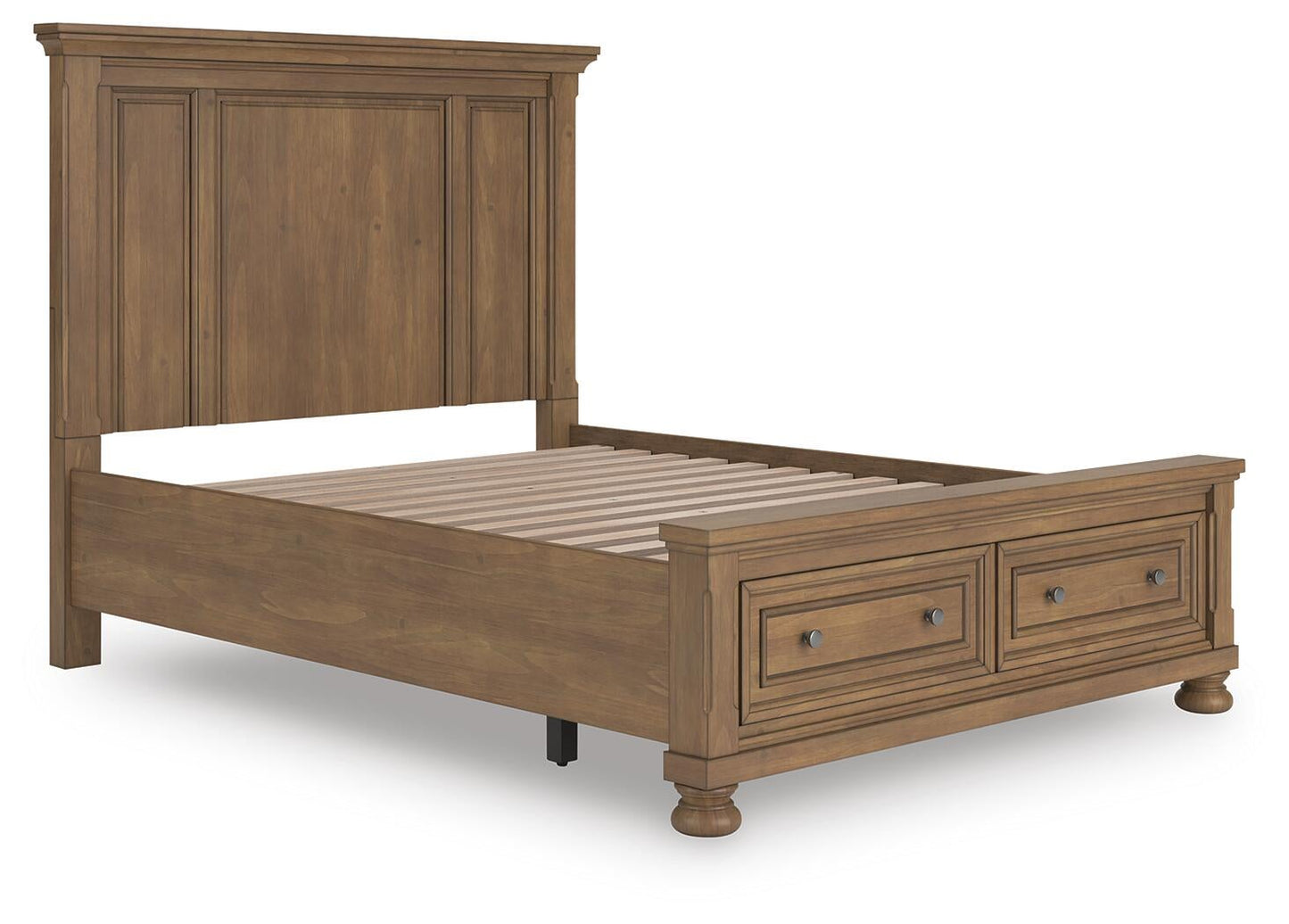 Cama Feddinger Queen con almacenamiento y paneles