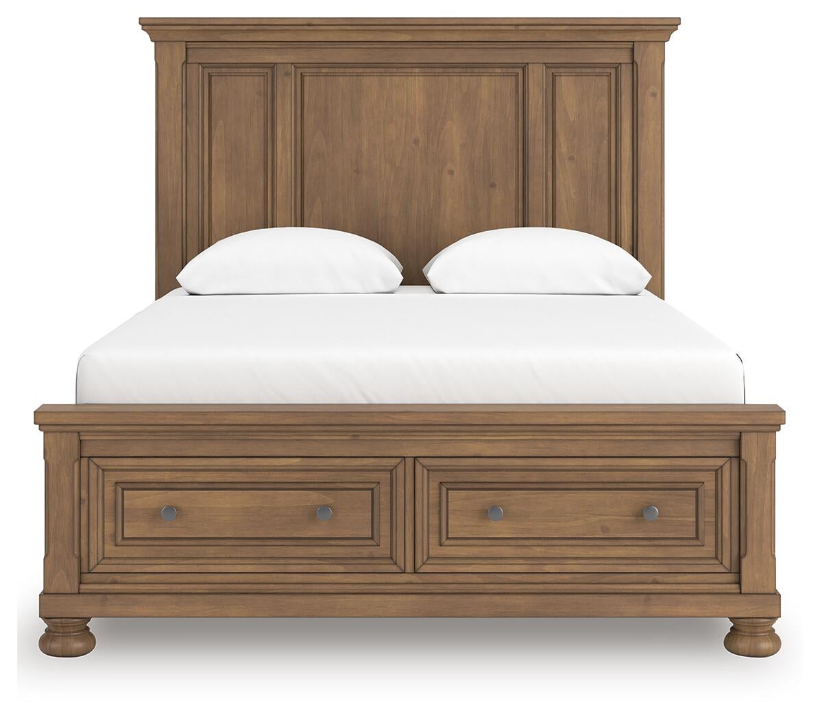 Cama Feddinger Queen con almacenamiento y paneles