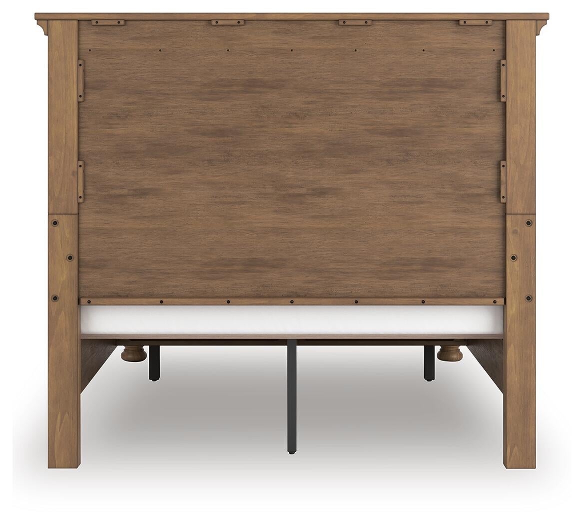 Cama Feddinger Queen con almacenamiento y paneles
