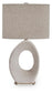 Lámpara de mesa de papel Trentlen (1 unidad)