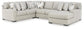 Seccional Laurelgrove de 4 piezas con chaise longue