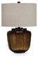 Lámpara de mesa de cristal Bainmore (1 unidad)