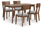 Juego de mesa de comedor Tameride (5 piezas)