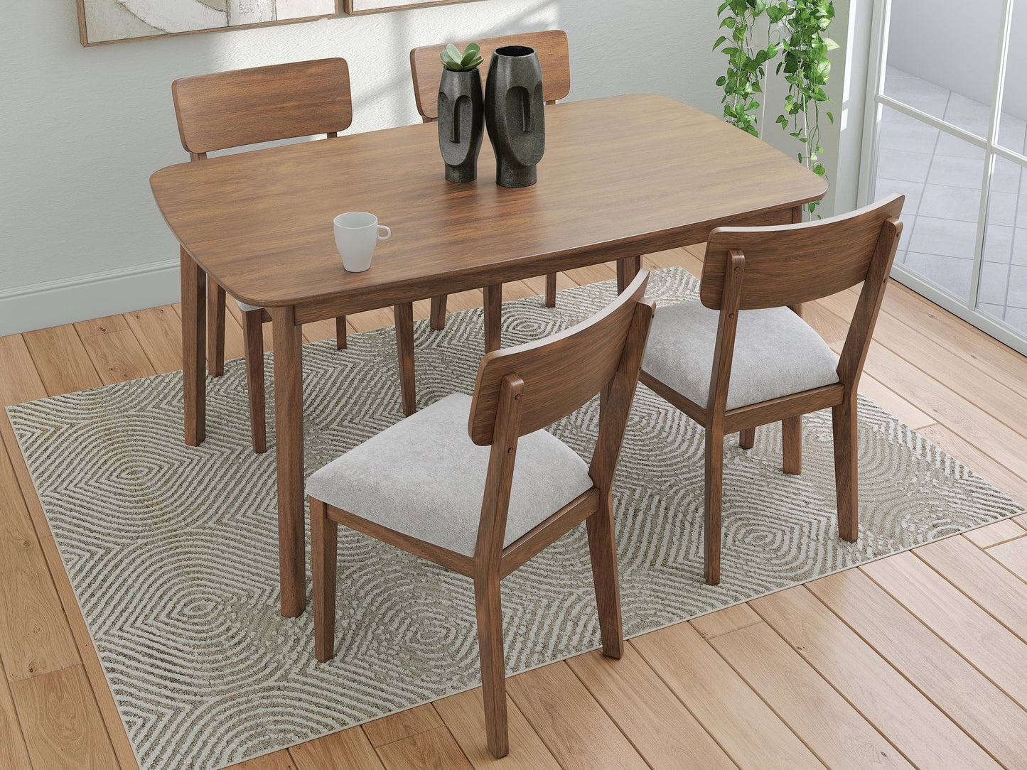 Juego de mesa de comedor Tameride (5 piezas)