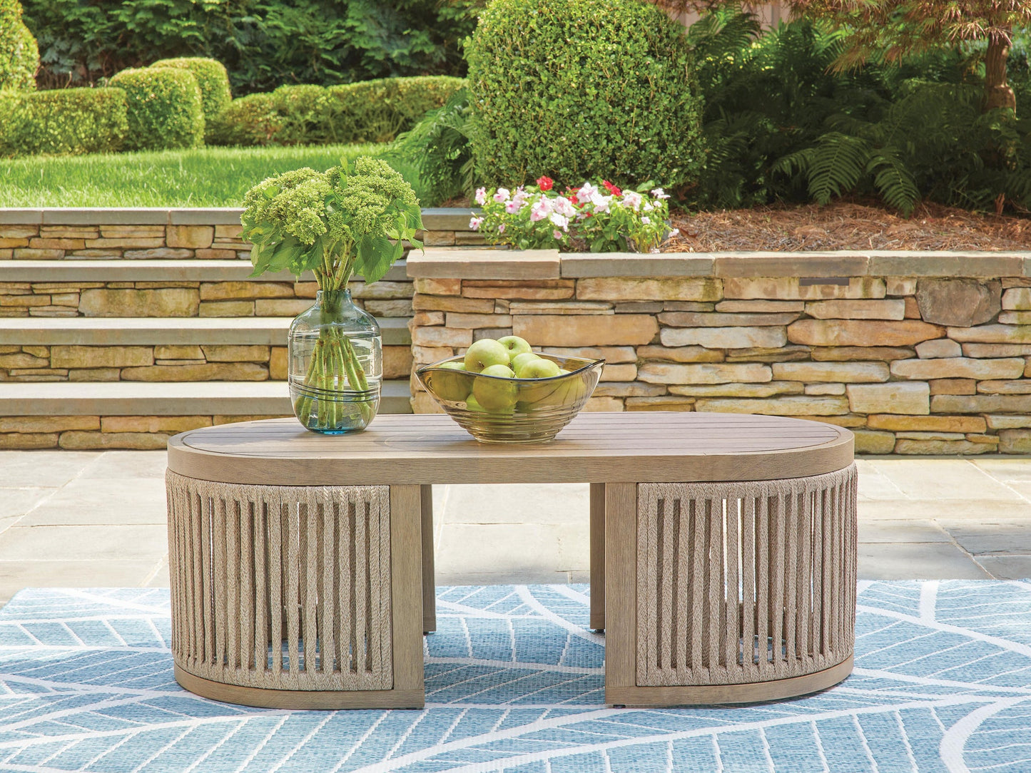 Mesa de cóctel rectangular Serena Shores