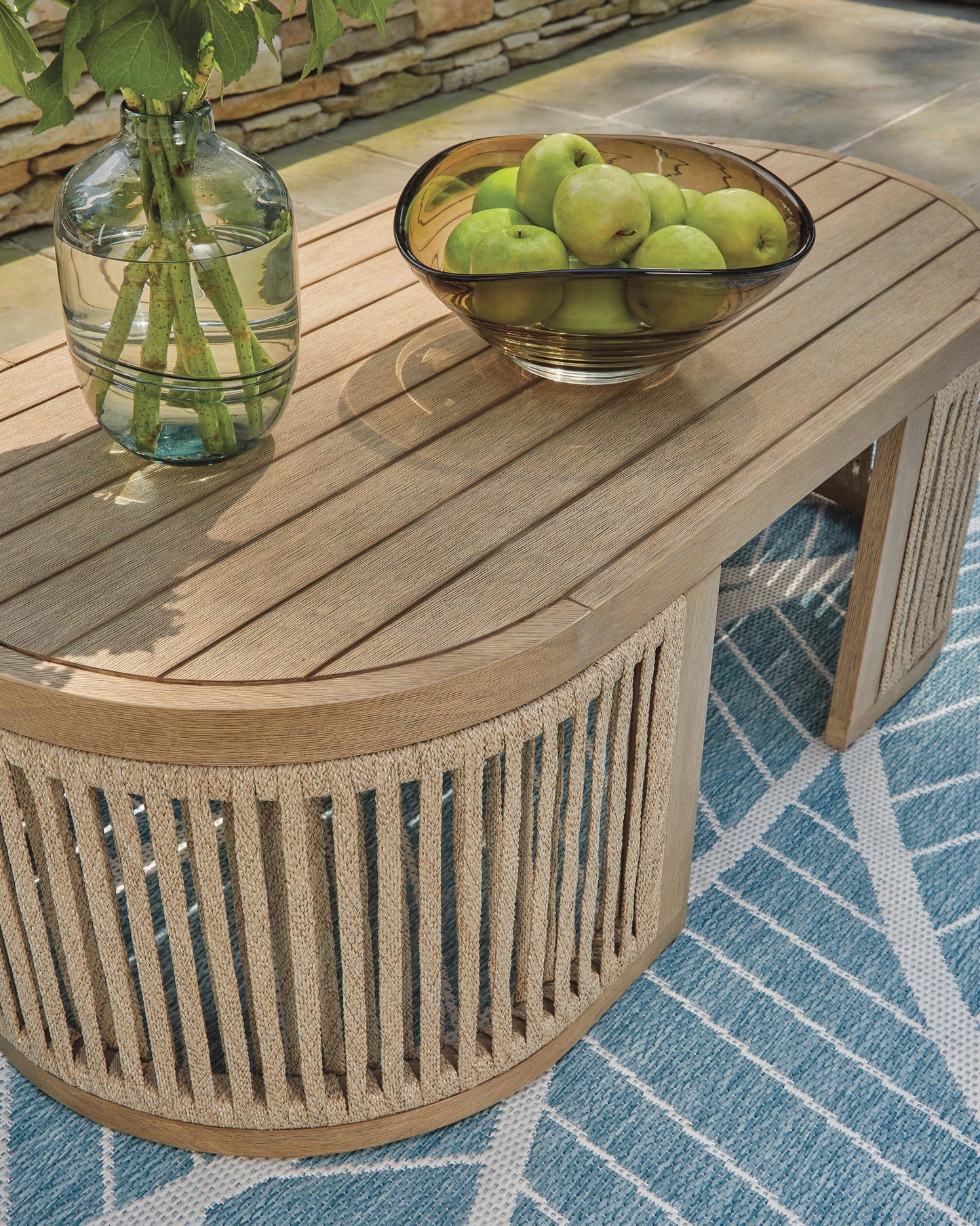 Mesa de cóctel rectangular Serena Shores