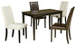 Mesa de comedor y 4 sillas Kimonte