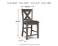Mesa de comedor alta Caitbrook y 4 taburetes