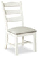 Mesa de comedor Valebeck y 6 sillas