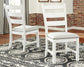 Mesa de comedor Valebeck y 6 sillas