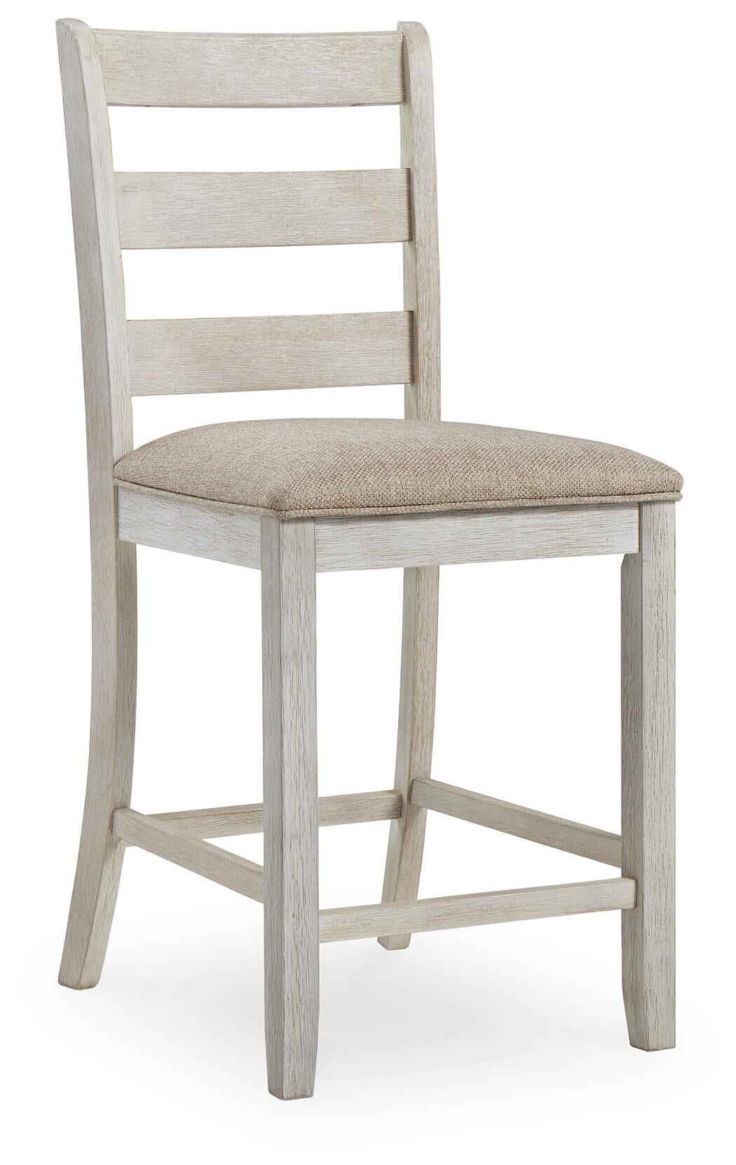 Mesa de comedor Skempton de altura de mostrador y 4 taburetes