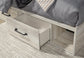 Cama doble Cambeck con 4 cajones, cómoda con espejo, cómoda y mesita de noche