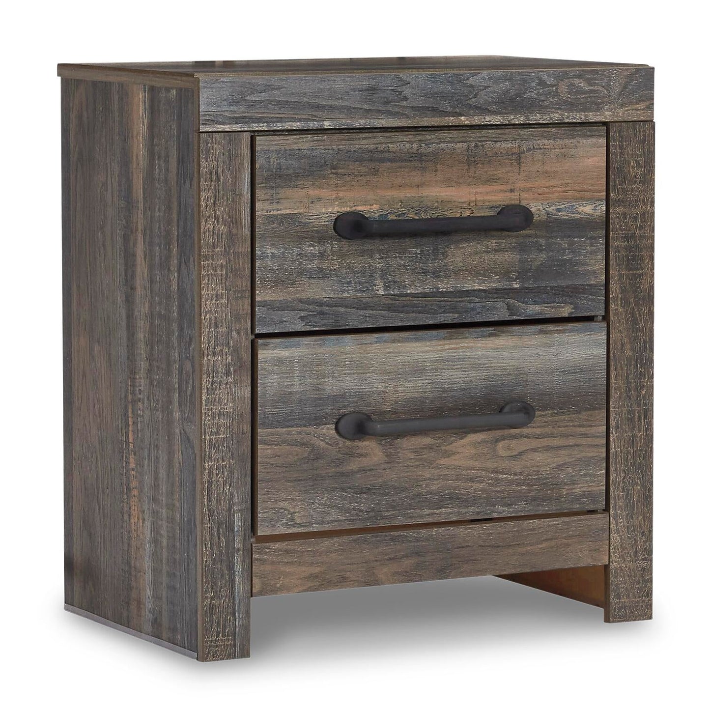Cama con librería Drystan King con paneles, cómoda con espejo, cómoda y mesita de noche