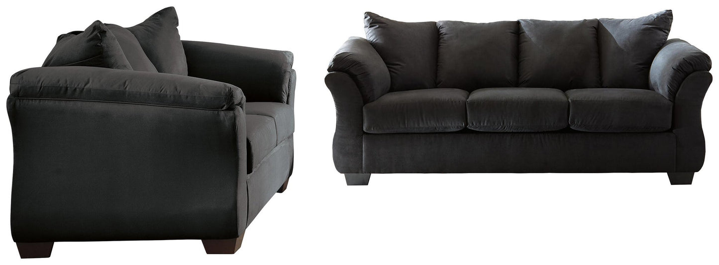 Sofá y loveseat