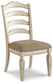 Mesa de comedor Realyn y 6 sillas