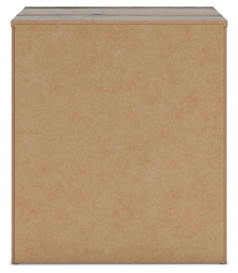 Graystorm King Panel Bed, Dresser, Mirror, Chest and Nightstand