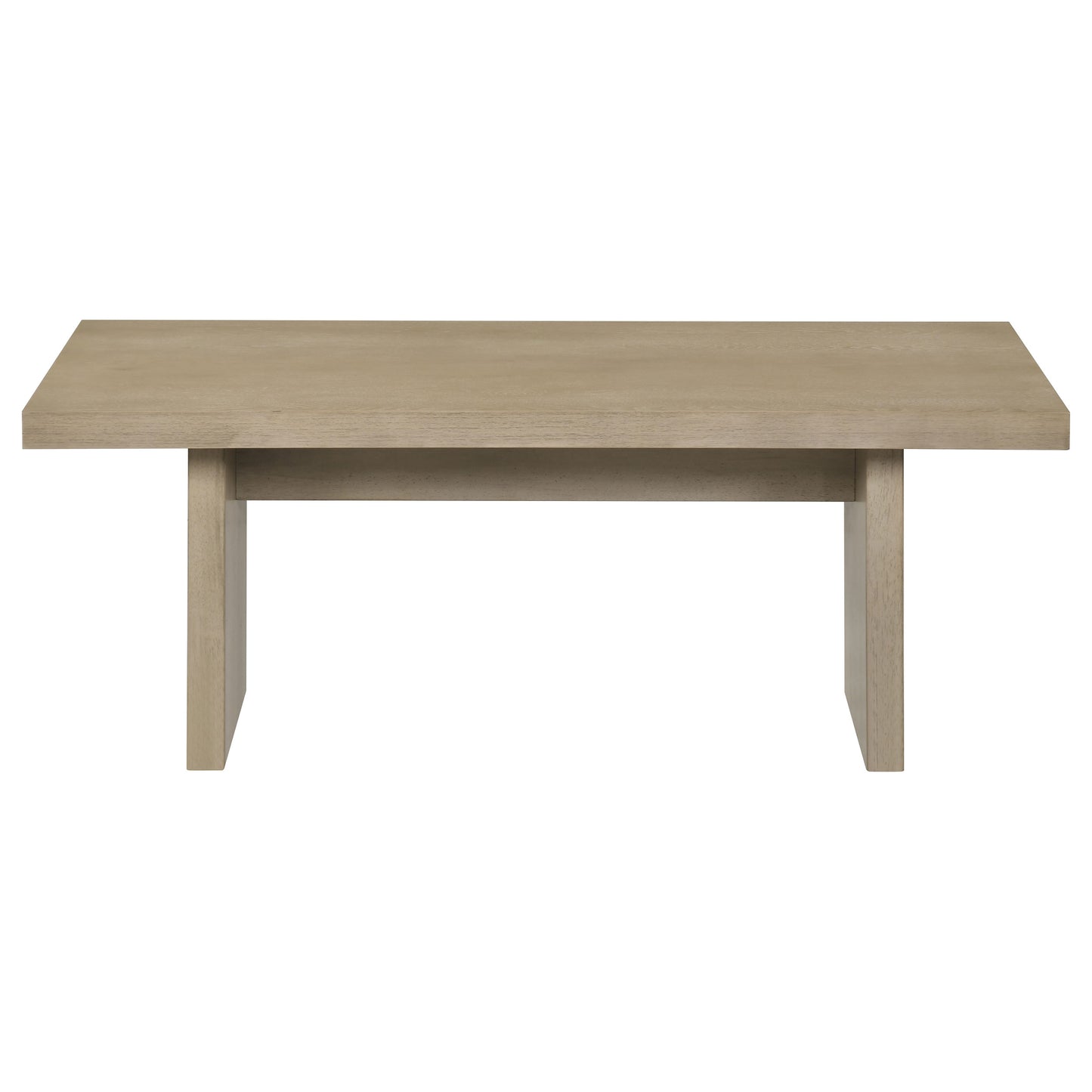 Decker 2-piece Coffee and End Table Set Natural Oak