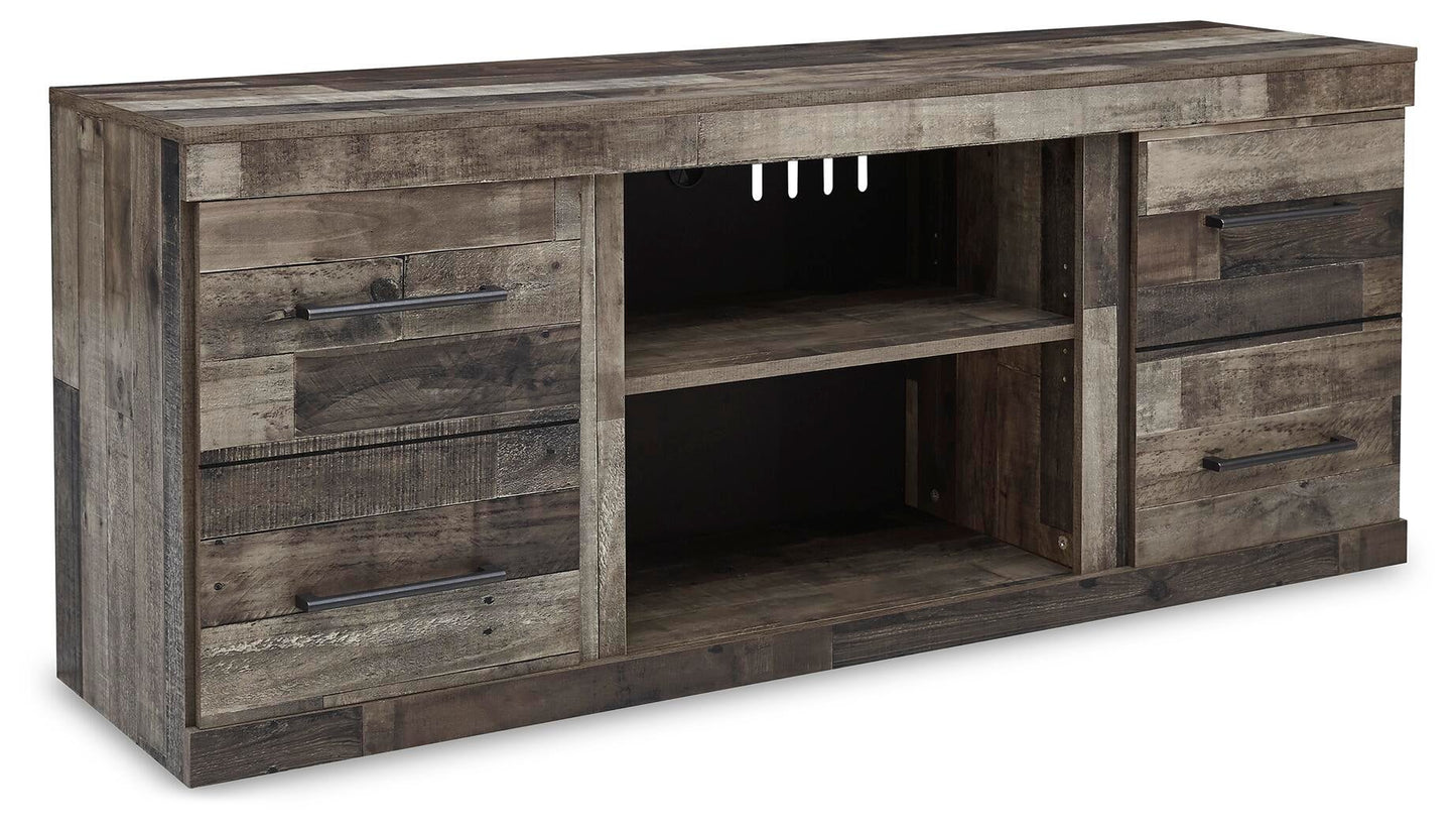 Mueble para TV LG Derekson con opción de chimenea