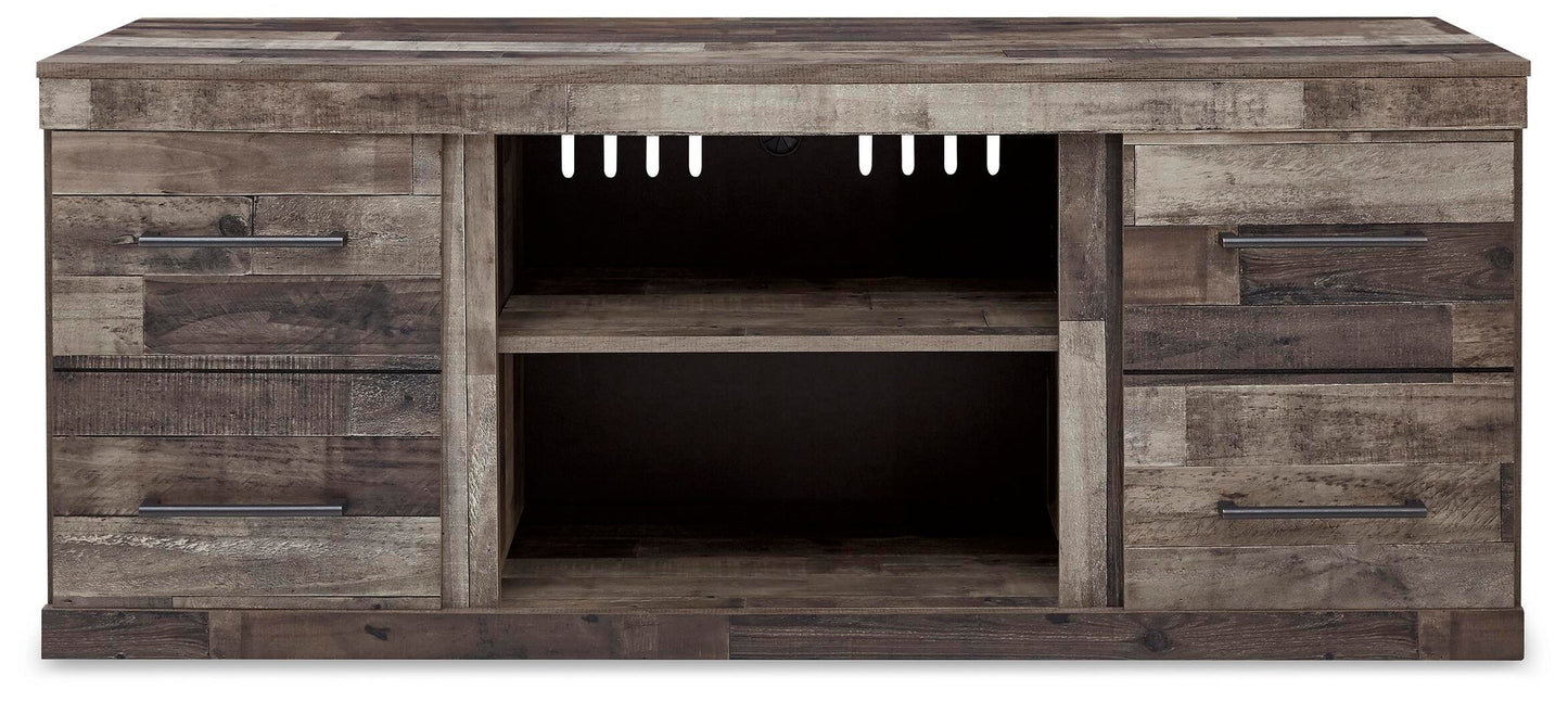 Mueble para TV LG Derekson con opción de chimenea