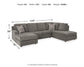 Seccional de dos piezas con chaise longue O'Phannon