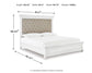 Cama Kanwyn Queen con paneles y tocador con espejo