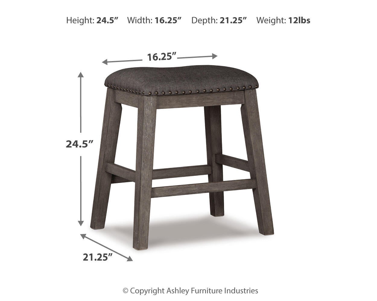 Mesa de comedor alta Caitbrook y 4 taburetes
