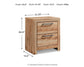 Hyanna Full Panel Bed with 1 Side Storage, Dresser, Mirror, Chest and Nightstand