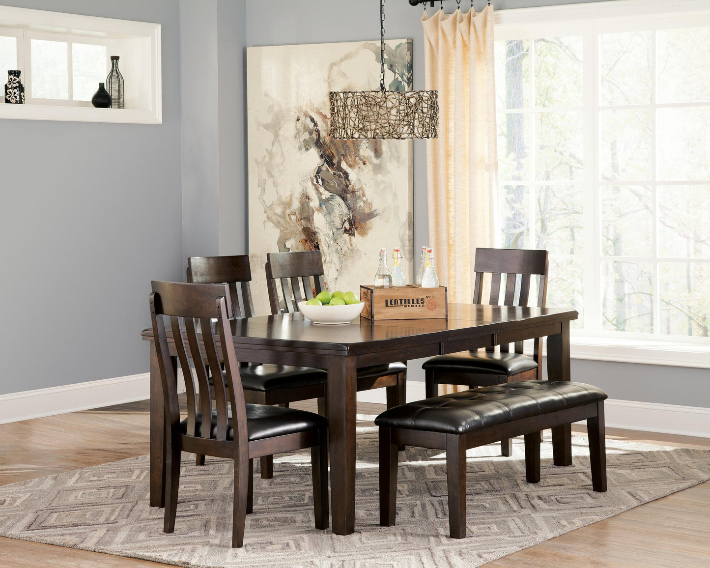 Mesa de comedor Haddigan RECT EXT