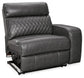 Loveseat seccional reclinable eléctrico de dos piezas Samperstone