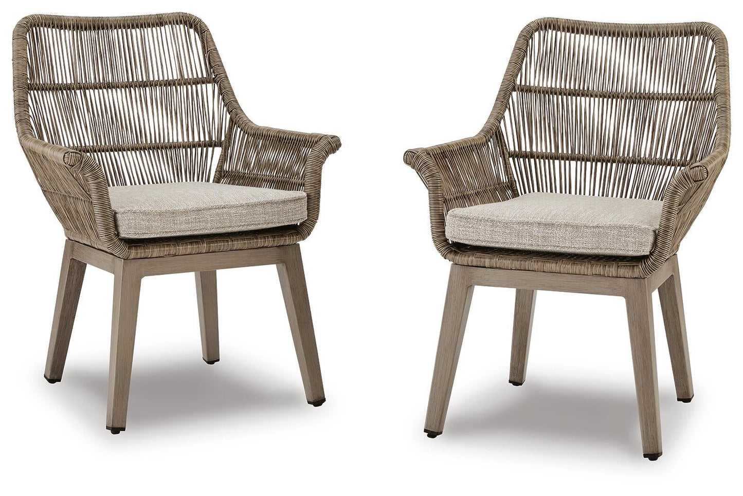 Sillón de playa con cojín (2 unidades)