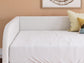 Cama de día tapizada Arloster con almacenamiento