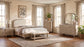 Lucaire Upholstered Bedroom Bench Sandstone