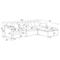 Hobson 4-piece Upholstered Modular Sectional Sofa Ivory