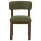 Faulkner 5-piece 48-inch Round Dining Set Moss Green