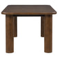 Faulkner 84-inch Extension Wood Dining Table Brown Oak