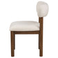 Faulkner Upholstered Dining Side Chair Cream (Set of 2)