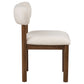Faulkner Upholstered Dining Side Chair Cream (Set of 2)