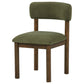 Faulkner Upholstered Dining Side Chair Moss Green (Set of 2)