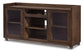 Mueble para TV Starmore de 70" con chimenea eléctrica