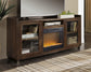 Mueble para TV Starmore de 70" con chimenea eléctrica