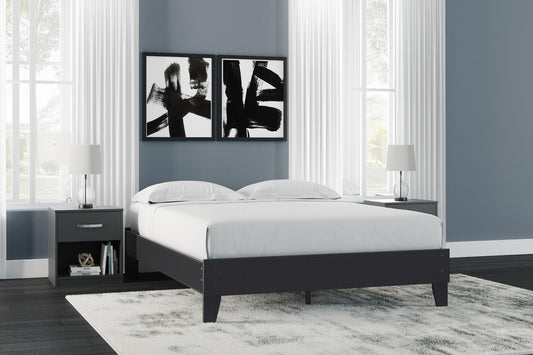 Cama de plataforma Finch Queen