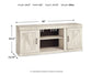 Mueble de TV LG Bellaby con opción de chimenea