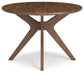 Mesa de comedor redonda Lyncott