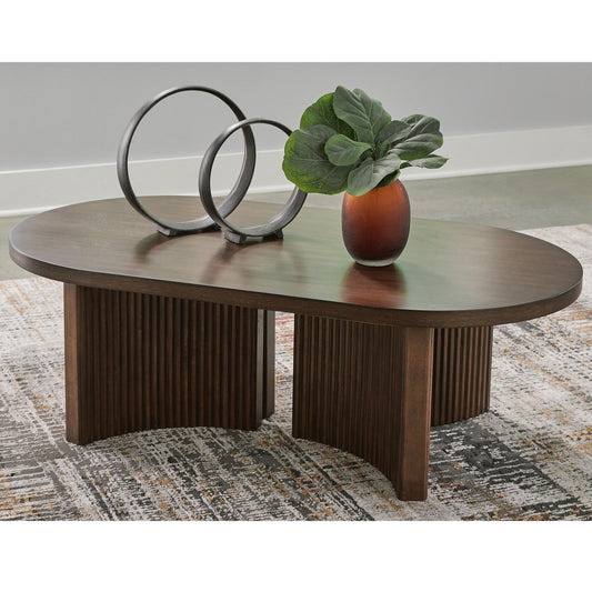Mesa de cóctel ovalada Korestone