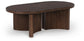 Mesa de cóctel ovalada Korestone