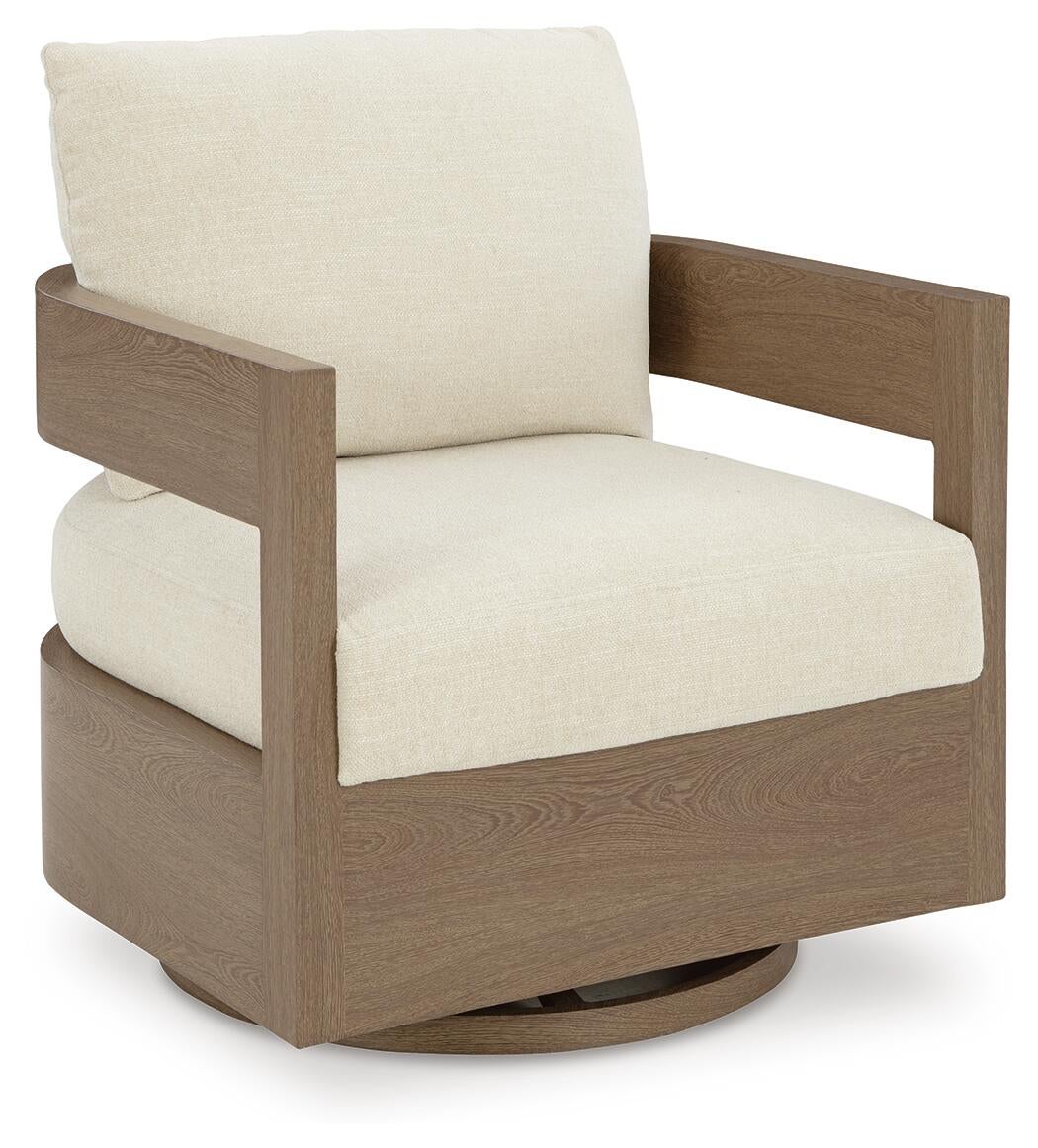 Sillón giratorio Serene Bay con cojín